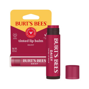 Bálsamo Labial Burt’s Bees Daisy – Com Cor Natural e Hidratação de 8h, 100% Natural, 4.25g
