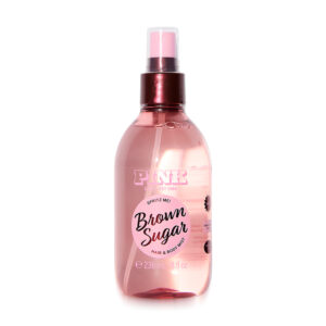 Body Splash Victoria’s Secret PINK Cafe Brown Sugar Cabelo e Corpo – Fragrância Doce com Açúcar Mascavo 236ml