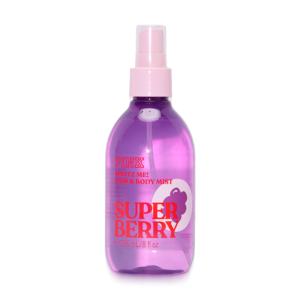 Body Splash Victoria’s Secret PINK Spritz Me! Super Berry Cabelo e Corpo – Frutas Vermelhas Refrescantes 236ml