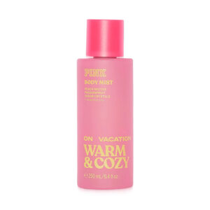 Body Splash Victoria’s Secret PINK Warm & Cozy On Vacation – Pêssego, Coco e Açúcar 250 ml