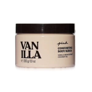 Esfoliante Corporal Victoria’s Secret PINK Vanilla – Açúcar + Extrato de Fava de Baunilha + Óleo de Coco 283g