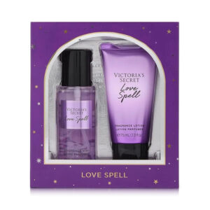 Kit Presente Victoria’s Secret Love Spell – Body Splash + Loção Corporal 75 ml