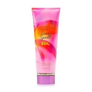 Loção Corporal Victoria’s Secret Love Spell SOL – Flor de Pêssego e Néctar de Verão 236 ml