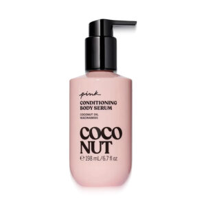 Sérum Corporal PINK Coconut Victoria's Secret – Hidratação com Óleo de Coco e Niacinamida 198ml