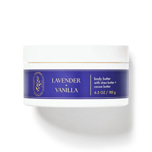 Manteiga Corporal Bath & Body Works Lavanda + Baunilha 185g – Hidratação Intensa e Aromaterapia
