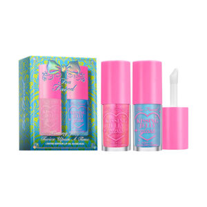 Kit Lip Oil Gloss Too Faced – Kissing Jelly Gloss Duo (Edição Limitada)