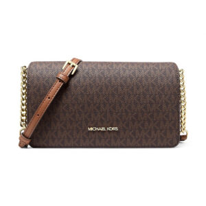 Bolsa Michael Kors Jet Set Medium Signature Logo – Crossbody Original, Monograma MK