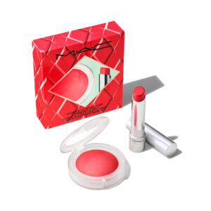 KIT MAC Glow Play - Blush + Hidratante Labial Cor Pink (Edição Limitada)