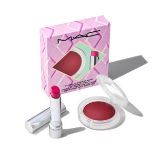 KIT MAC Glow Play - Blush + Hidratante Labial Cor Purple (Edição Limitada)