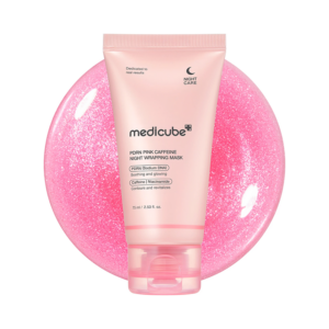 Máscara Noturna Medicube PDRN Pink Caffeine Night Wrapping Mask – Firmadora, Revitalizante e Hidratante, Original
