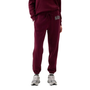 Calça de Moletom Feminina GAP Logo Joggers – Cor Deep Ruby Red, Tamanho P